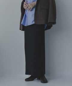 Sonny Label / サニーレーベル ロング・マキシ丈スカート | ミラノリブIラインニットスカート