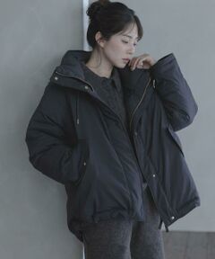 Sonny Label / サニーレーベル ダウンジャケット・ベスト | 撥水2WAYフーディスタンドダウンコート