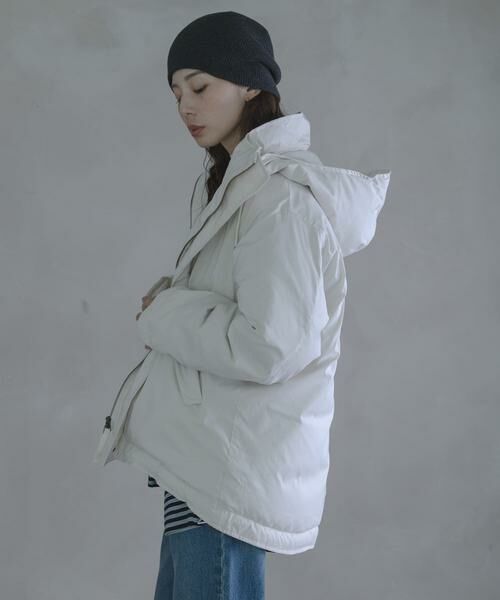 Sonny Label / サニーレーベル ダウンジャケット・ベスト | 撥水2WAYフーディスタンドダウンコート | 詳細19