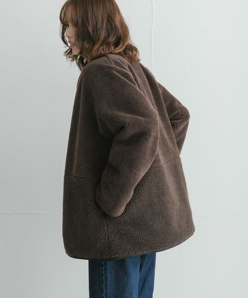 Sonny Label / サニーレーベル ダウンジャケット・ベスト | リバーシブルボア撥水キルティングコート | 詳細2