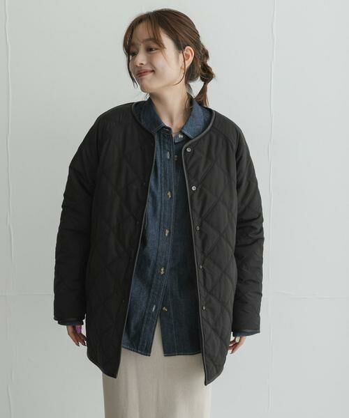 Sonny Label / サニーレーベル ダウンジャケット・ベスト | リバーシブルボア撥水キルティングコート | 詳細29