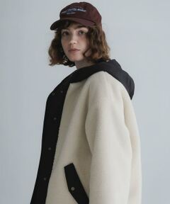 Sonny Label / サニーレーベル ダウンジャケット・ベスト | リバーシブルボア撥水ショートコート