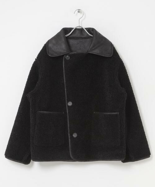 Sonny Label / サニーレーベル その他アウター | リバーシブルフェイクムートンボアコート | 詳細23