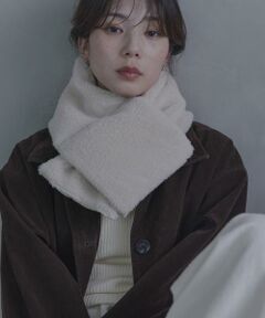 Sonny Label / サニーレーベル マフラー・ショール・スヌード・ストール | リバーシブルダウンマフラー