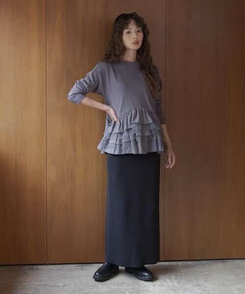 Sonny Label / サニーレーベル Tシャツ | 『WEB限定』ペプラムチュールフリルカットソー | 詳細22