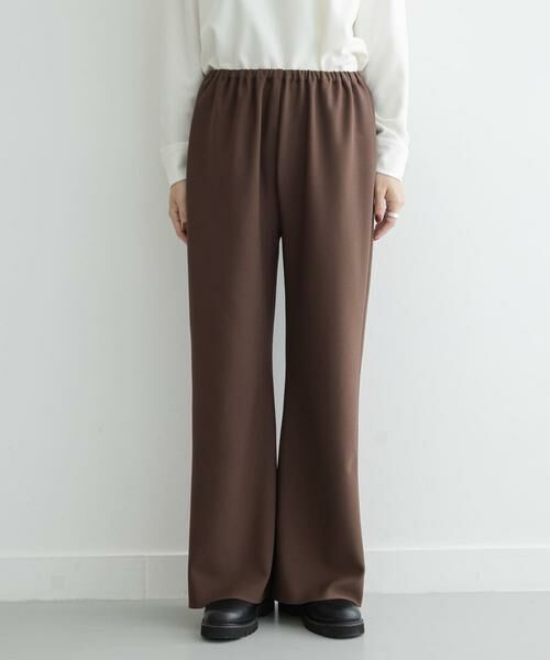 Sonny Label / サニーレーベル その他パンツ | ストレッチジョーゼットジャージーパンツ | 詳細8