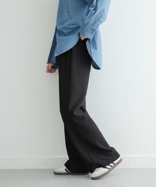 Sonny Label / サニーレーベル その他パンツ | ストレッチジョーゼットジャージーパンツ | 詳細26