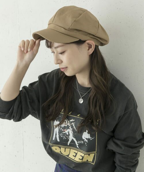 ＊＊Sonny Label / サニーレーベル ハンチング・キャスケット・ベレー帽 | ビッグキャスケット（ベージュ）