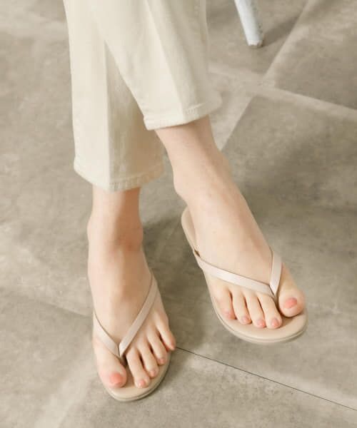 ＊＊Sonny Label / サニーレーベル サンダル | NICOLAS LAINAS　レザートングサンダル（SAND）