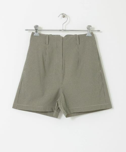 ＊＊Sonny Label / サニーレーベル ショート・ハーフ・半端丈パンツ | OOPS　ソロテックスチェックショートパンツ（グリーン）