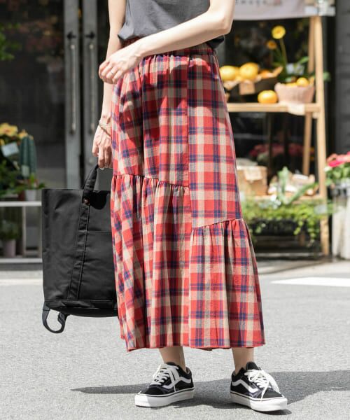 値下げしました！ブルーレーベルスカート 楽天市場】【SALE／39%OFF】クレストブリッジチェックライト