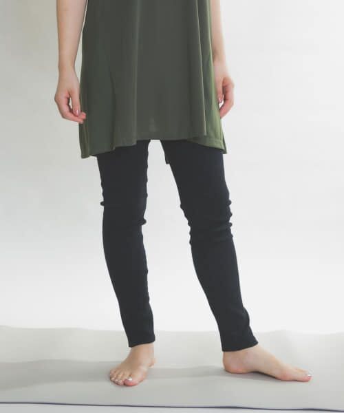 ＊＊Sonny Label / サニーレーベル レギンス・スパッツ | SLAB Rib Leggings（ブラック）