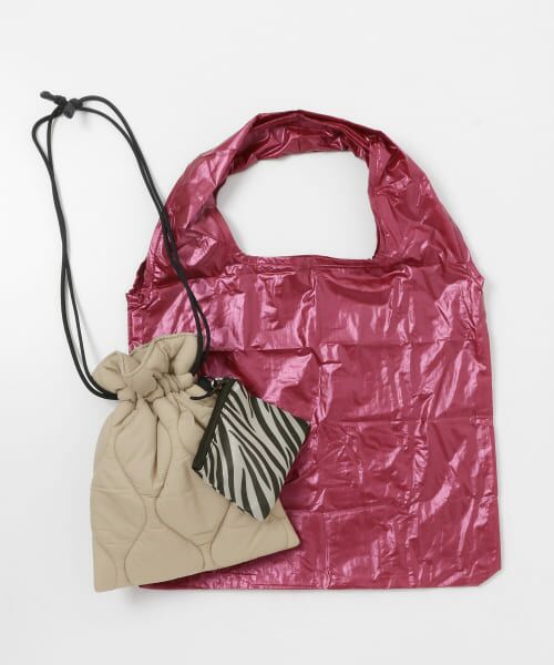 ＊＊Sonny Label / サニーレーベル ショルダーバッグ | CONTROL FREAK　エコバッグ付きショルダーバッグ（レッド）