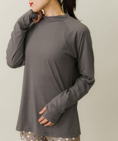 ＊＊Sonny Label / サニーレーベル Tシャツ | SLAB Mockneck Pullover（チャコール）