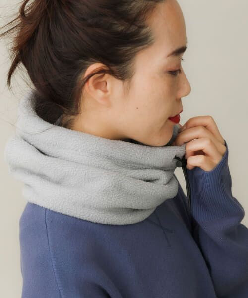＊＊Sonny Label / サニーレーベル ネックウォーマー・イヤーマフ | SLAB Fleece Neckwarmer（グレー）