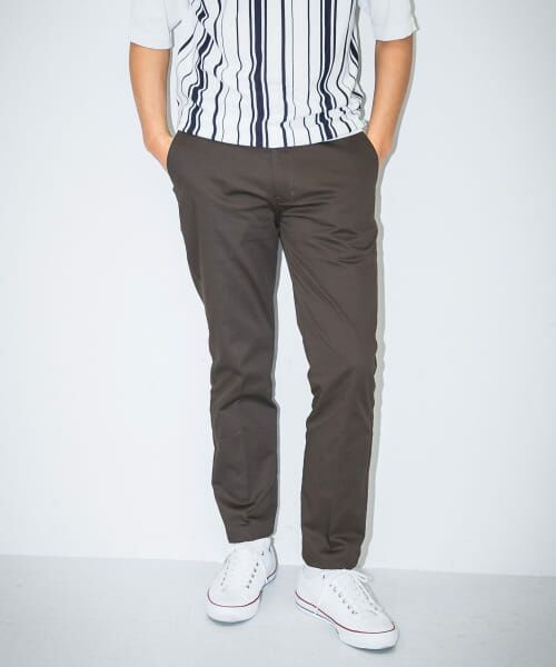 ＊＊Sonny Label / サニーレーベル その他パンツ | OOPS　ワークテーパードパンツ（ブラウン）