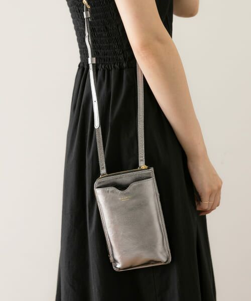 ＊＊Sonny Label / サニーレーベル ショルダーバッグ | VIOLAd’ORO　ADRIA V-1307（SLIVER）