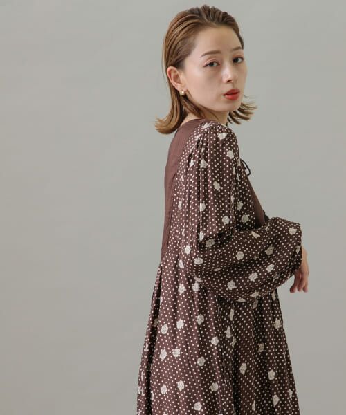 ワンピース！ ピコラさん専用！ ビスコースナイロンプリーツニットワンピース 49AV JUNKO