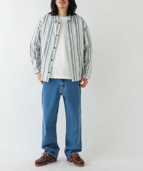大幅お値下げ帯 セール】 デニムワイドストレートパンツ （デニムパンツ