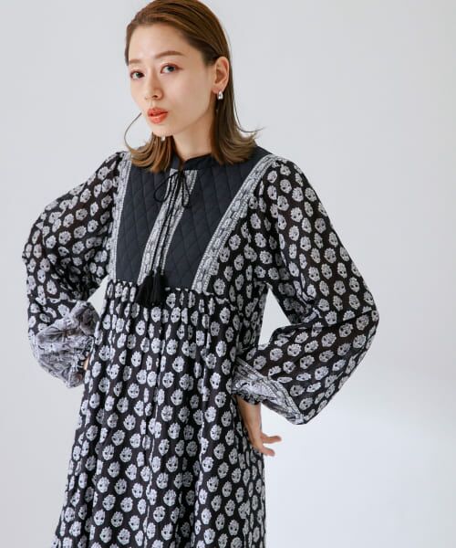 Folks the label ワンピース　セージ Folks the label ワンピース セージ