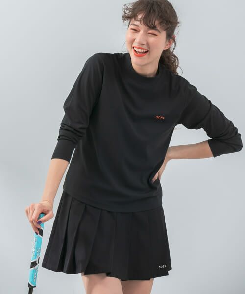 ウィダンシー ブリーフィング ロングスリーブ モックネックtシャツ LIFiLL リフィル コットニー 天竺 モックネック ロングスリーブ