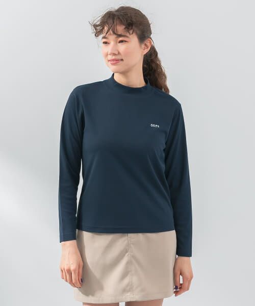 セール】 OOPS ロングスリーブモックネックTシャツ （Tシャツ