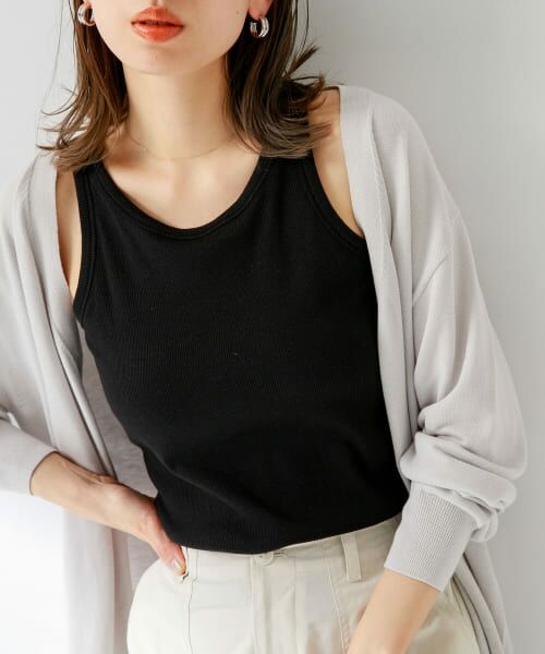 ＊＊Sonny Label / サニーレーベル タンクトップ | SLAB Rib Bratop（ブラック）