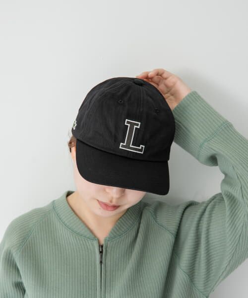 ＊＊Sonny Label / サニーレーベル キャップ | LACOSTE　LロゴCAP（NOIR）