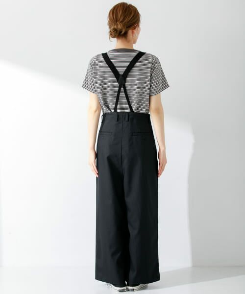 O.W.N サスペンダー付きブラックパンツ 楽天市場】サスペンダー付きパンツ レディース ユニセックス