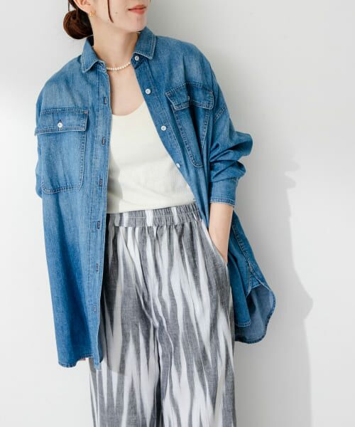 ＊＊Sonny Label / サニーレーベル シャツ・ブラウス | Healthy DENIM　Almond（Mid Used）