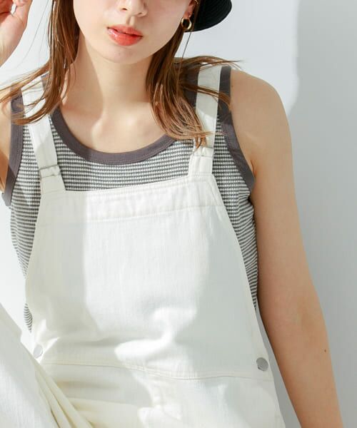 ＊＊Sonny Label / サニーレーベル タンクトップ | フライス/ジャガードタンクトップ（JQグレー）
