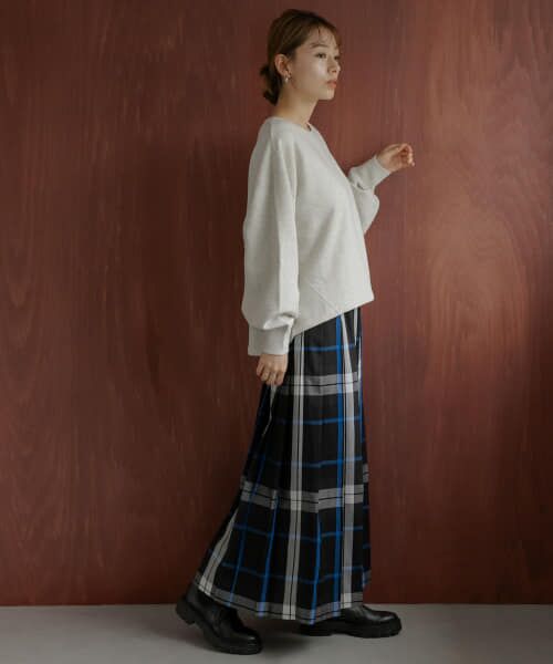 サニーレーベル チェックプリーツイージースカート URBAN RESEARCH Sonny Label スカート 「低身長向けも展開