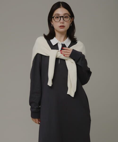 XGIRL ラガーシャツワンピース XGIRL ラガーシャツワンピース X-girl - X-girl ラガーシャツ
