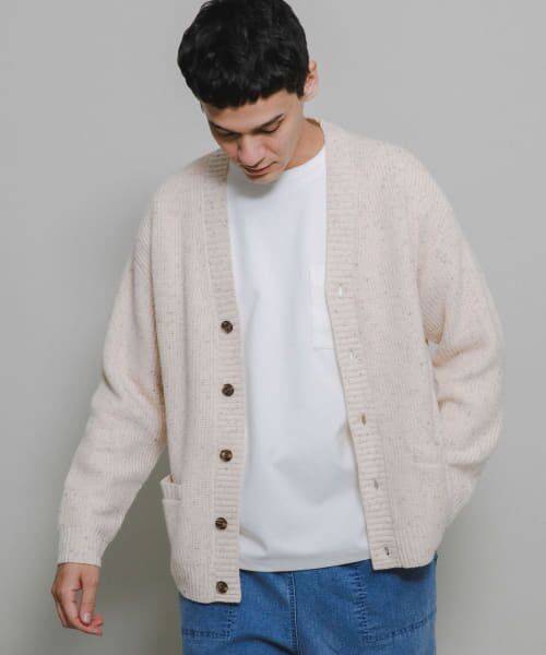MENS BALLY ウールカーディガン オフホワイト MENS BALLY ウールカーディガン オフホワイト Off-White(オフ