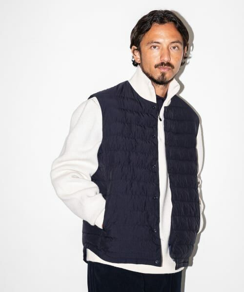 sophnet.  ダウンベスト　ネイビー　sizeM sophnet. ダウンベストネイビーsizeM