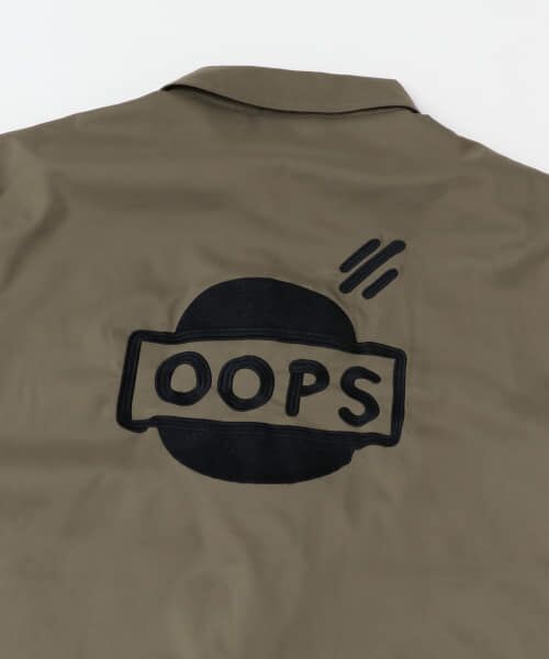 セール】 OOPS 裏フリースコーチジャケット （ブルゾン