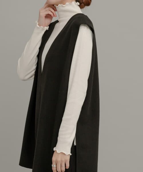 ＊＊Sonny Label / サニーレーベル Tシャツ | 『UR TECH』蓄熱ハイネックプルオーバー（オフ）