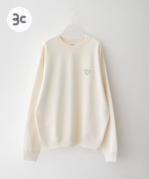 ＊＊Sonny Label / サニーレーベル スウェット | 『ユニセックス』UpDRIFT ロゴスウェットプルオーバー（アイボリー）