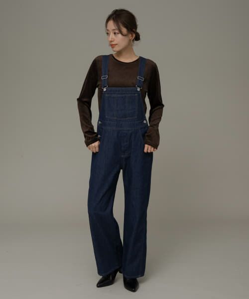 Soll.the label デニムサロペット　1y Soll.the label デニムサロペット 1y soll. the label】- ソルザ