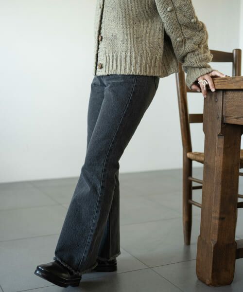 ＊＊Sonny Label / サニーレーベル デニムパンツ | 『WEB/一部店舗限定』NaokoTakayamaデニムパンツ（ブラック）