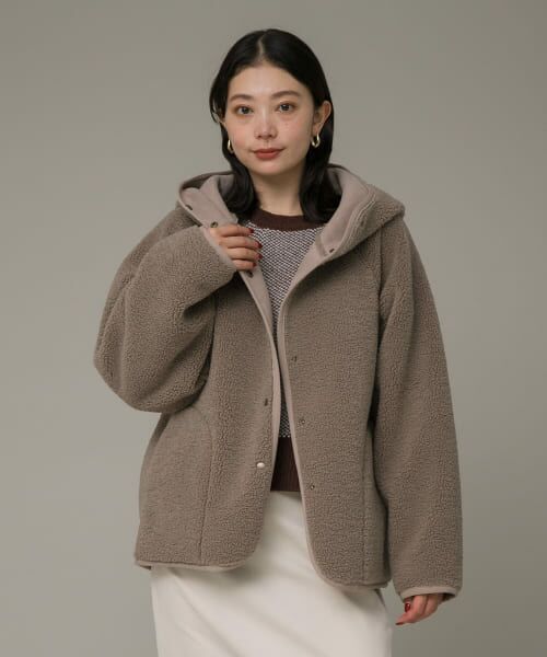 【美品】ムートンコート　リバーシブルS リバーシブルムートンコート | リップサービス(LIPSERVICE