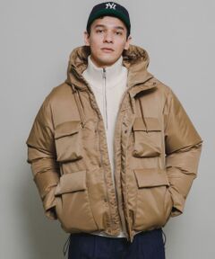 『撥水』マルチポケット中綿ブルゾン