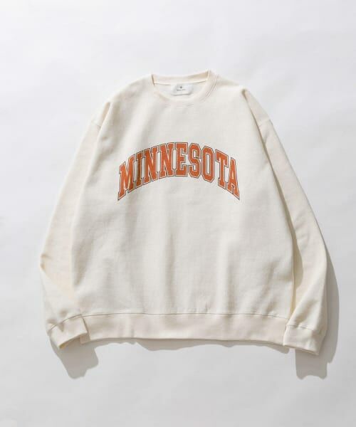 ＊＊Sonny Label / サニーレーベル スウェット | 裏起毛プリントスウェットプルオーバー（オフ）