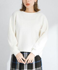 『UR TECH』起毛カットドルマンプルオーバー