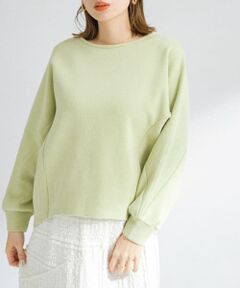 『UR TECH』起毛カットドルマンプルオーバー