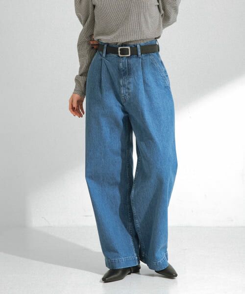Super wide denim サイズ34 S.F.C(エスエフシー)SUPER WIDE DENIM PANTS (SFCFW23P06