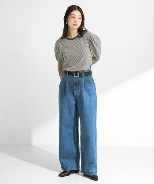 Super wide denim サイズ34 S.F.C(エスエフシー)SUPER WIDE DENIM PANTS (SFCFW23P06