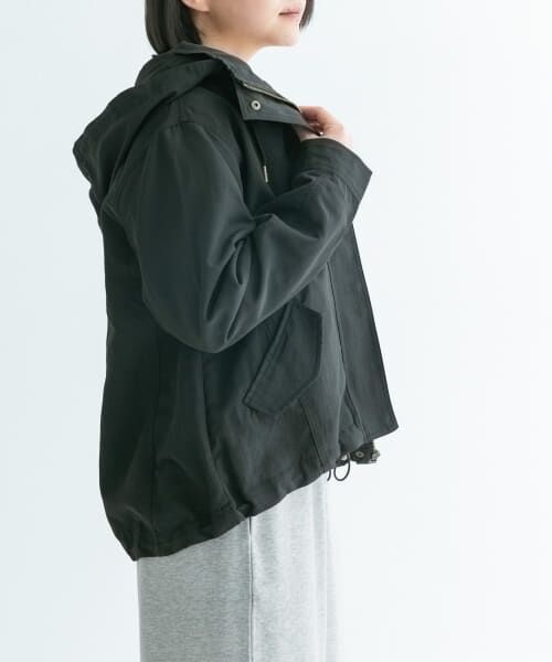 cccmalie シーマリー ベロアコンビマウンテンパーカー LOFTMANCOOP UMEDA