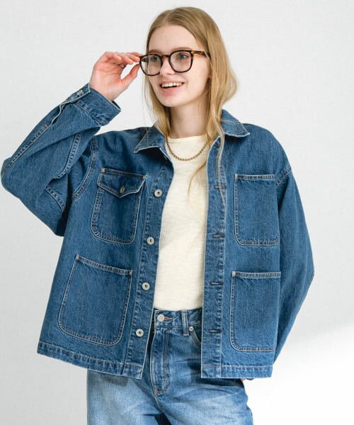 美品HOLIDAY Los Angelesデニムジャケット Ｇジャン L DENIM DELIGHT DAYS デニムジャケット gジャン 「DENIM DAYS