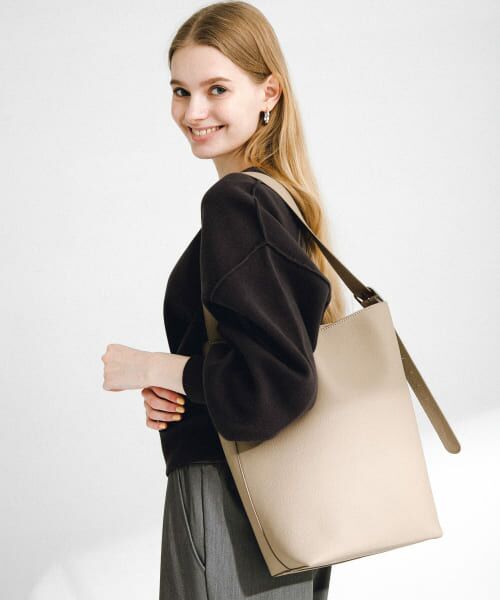 ＊＊Sonny Label / サニーレーベル ショルダーバッグ | ワンハンドルバケツショルダーバッグ（トープ）
